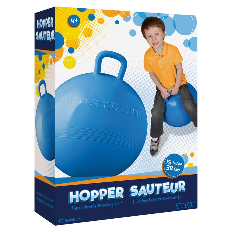 Hedstrom Blue 15" Hopper Ball - Image 2